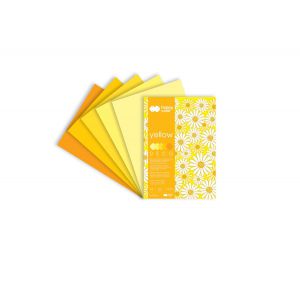 Blok Happy Color Deco Yellow A4/20/170g 5 kolorów