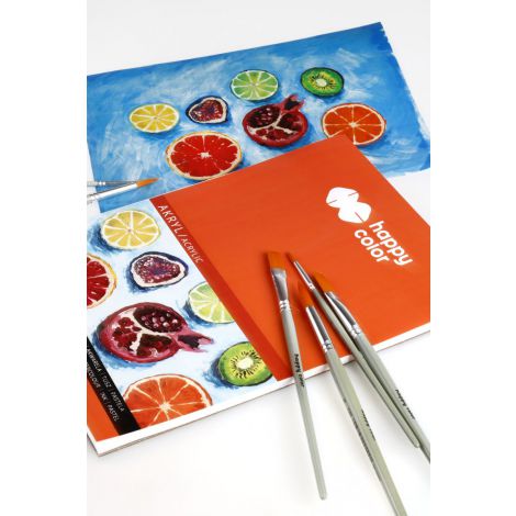 Blok do akrylu Happy Color ART A4/10/360g - 2
