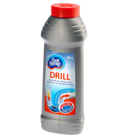 Granulki do udrażniania syfonów i rur kanalizacyjnych Ravi Drill 500g
