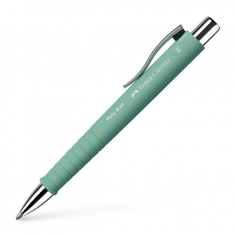 Długopis Faber-Castell Poly Ball, miętowy, XB - 2