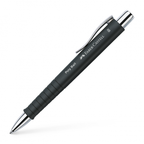 Długopis Faber-Castell Poly Ball, czarny, XB - 2