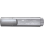 Zakreślacz Faber-Castell 1546 metaliczny, srebrny - 3