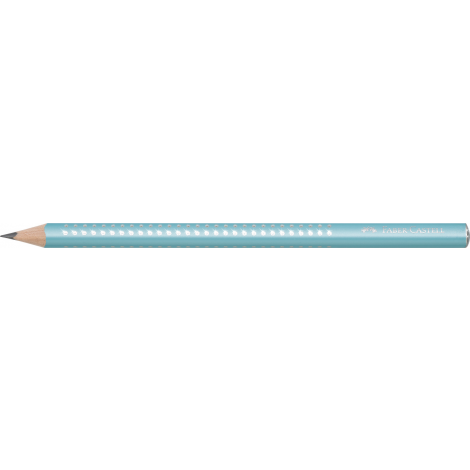 Ołówek Faber-Castell Jumbo Sparkle Pearl, B, turkusowy