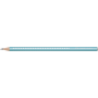 Ołówek Faber-Castell Jumbo Sparkle Pearl, B, turkusowy - 2