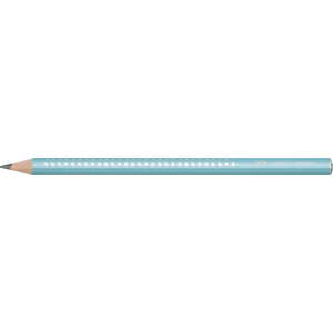 Ołówek Faber-Castell Jumbo Sparkle Pearl, B, turkusowy