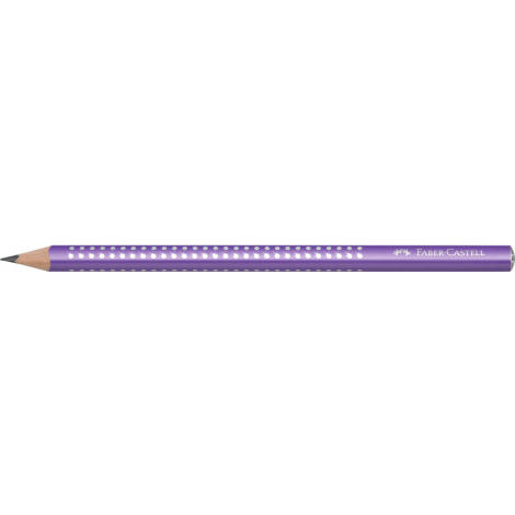 Ołówek Faber-Castell Jumbo Sparkle Pearl, B, fioletowy