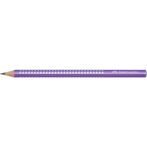Ołówek Faber-Castell Jumbo Sparkle Pearl, B, fioletowy
