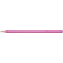 Ołówek Faber-Castell Jumbo Sparkle Pearl, B, różowy - 2