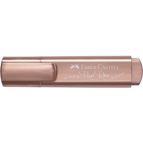 Zakreślacz Faber-Castell 1546 metaliczny, różowy - 2