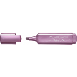 Zakreślacz Faber-Castell 1546 metaliczny, rubinowy