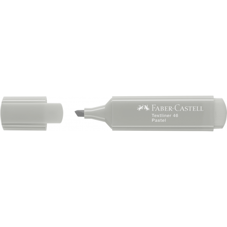 Zakreślacz Faber-Castell 1546 pastelowy, szary