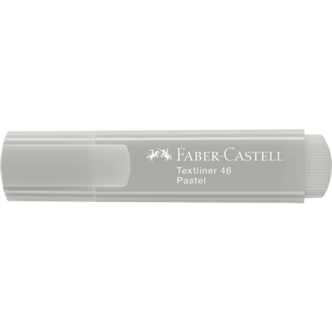 Zakreślacz Faber-Castell 1546 pastelowy, szary - 2