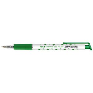 Długopis Toma Superfine automatyczny 0.5mm Zielony