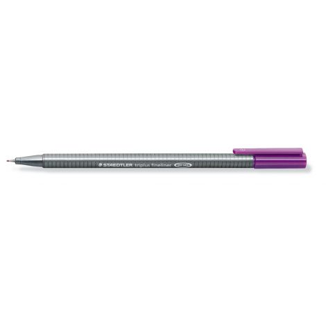 Cienkopis Staedtler Triplus, trójkątny, 0.3mm, fioletowy