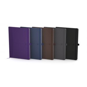Notatnik Oxford Signature Ciemne A5/80 gładki