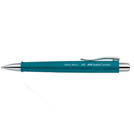 Długopis Faber-Castell Poly Ball, turkusowy, XB
