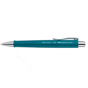 Długopis Faber-Castell Poly Ball, turkusowy, XB