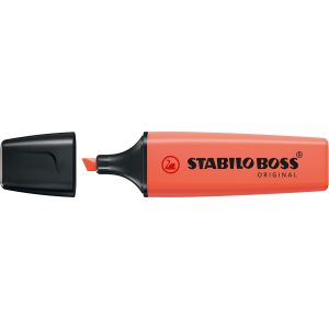 Zakreślacz Stabilo Boss Czerwony pastelowy