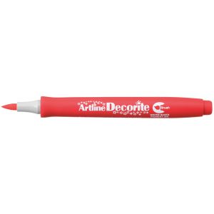 Marker Toma Artline Decorite Brush, Czerwony