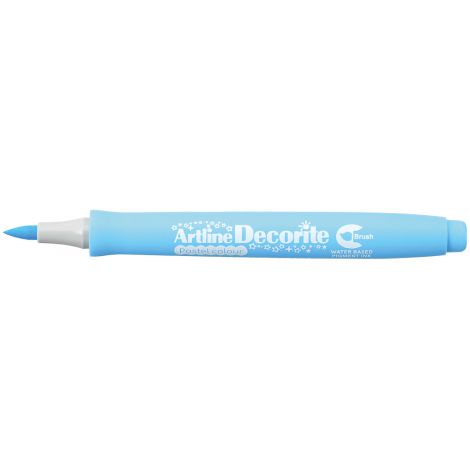Marker Toma Artline Decorite Brush, Niebieski Pastelowy