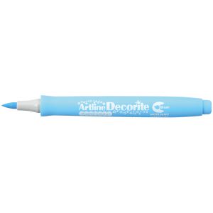 Marker Toma Artline Decorite Brush, Niebieski Pastelowy
