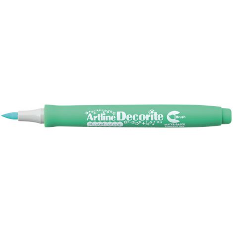 Marker Toma Artline Decorite Brush, Zielony Pastelowy