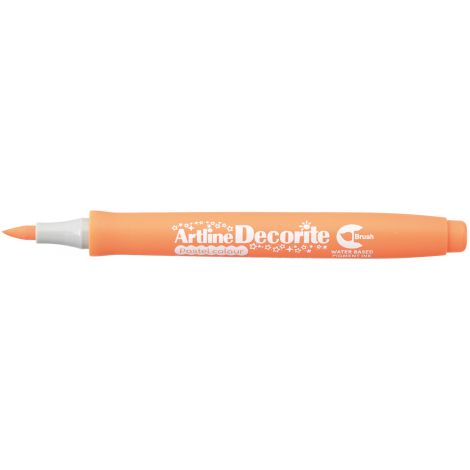 Marker Toma Artline Decorite Brush, Pomarańczowy Pastelowy