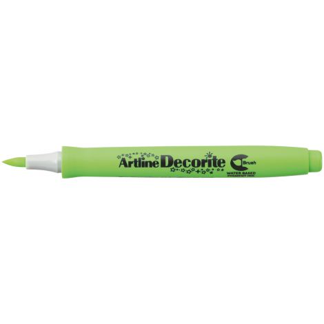 Marker Toma Artline Decorite Brush, Zielono-Żółty