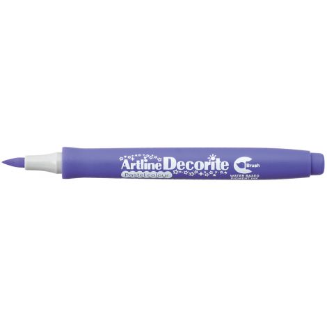 Marker Toma Artline Decorite Brush, Fioletowy Pastelowy