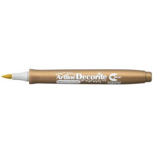 Marker Toma Artline Decorite Brush, Złoty
