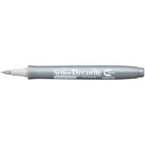 Marker Toma Artline Decorite Brush, Srebrny