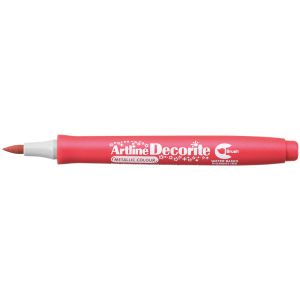 Marker Toma Artline Decorite Brush, Czerwony Metaliczny