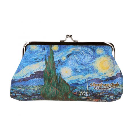 Portfelik Carmani duży - V. van Gogh, Gwiaździsta Noc - 2