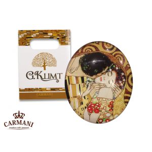 Magnes Carmani, G. Klimt, Pocałunek