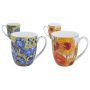 Komplet dwóch kubków Carmani 450ml - V. van Gogh, Słoneczniki i Irysy - 3