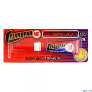 Klej Cyjanopan 2g do połączeń sztywnych