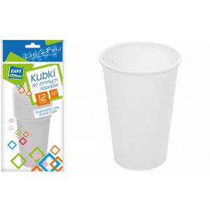 Kubki do zimnych napojów 200ml, 12szt