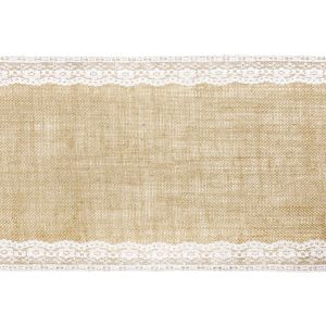 Bieżnik jutowy PartyDeco, 28cm x 2.75m