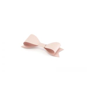 Dekoracje papierowe Kokardki, 5,5 x 2 cm, pudrowy róż, 6 sztuk