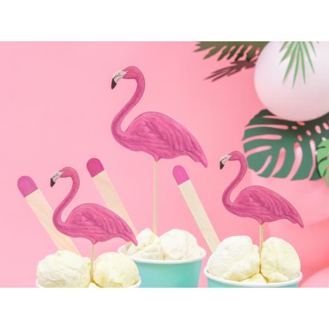 Toppery Aloha - Flamingi, 15 - 23,5 cm, 6 sztuk - 7