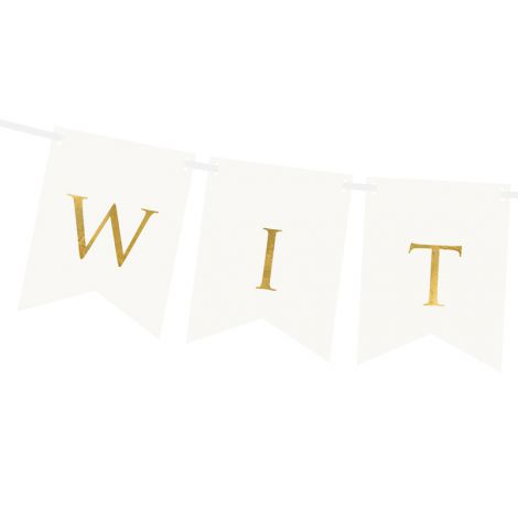 Baner Witamy, 15 x 80 cm, biały - 2