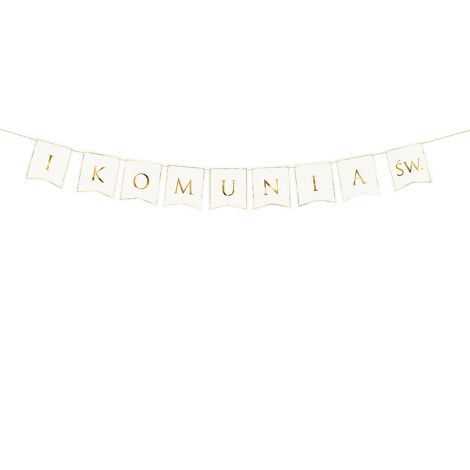 Baner I Komunia Św., 15 x 133 cm