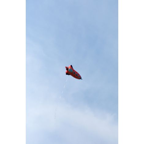 Balon foliowy Rakieta, 44x115cm, mix kolorów - 5