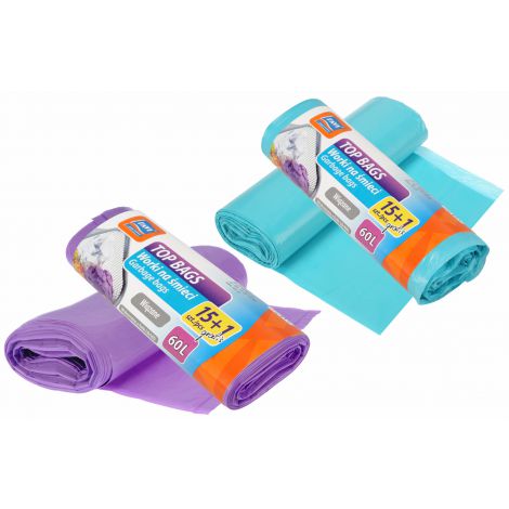 Worki na śmieci Ravi Top Bags 60l 16szt
