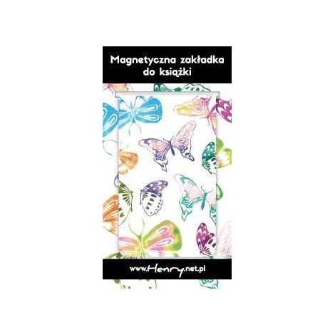 Zakładka magnetyczna Henry Motyle kolorowe - 2