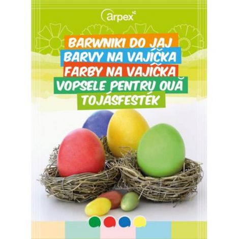 Barwniki do jajek Arpex 4 kolory