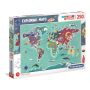 Puzzle Clementoni 250el Supercolor Exploring Maps Traditions In The World - 2
