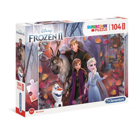 Puzzle Clementoni Maxi 104el Supercolor Frozen 2