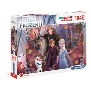 Puzzle Clementoni Maxi 104el Supercolor Frozen 2