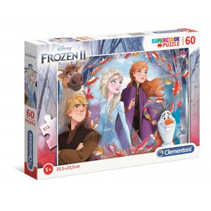 Puzzle Clementoni 60el Supercolor Frozen 2